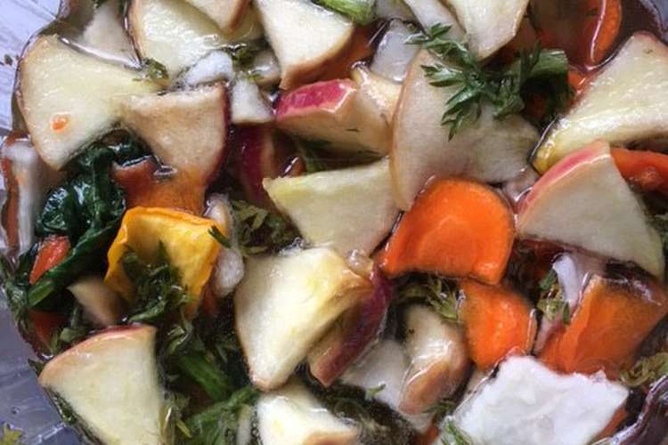 ２週で３kg減 野菜自家製酵素シロップ レシピ 作り方 By Nenemomo クックパッド