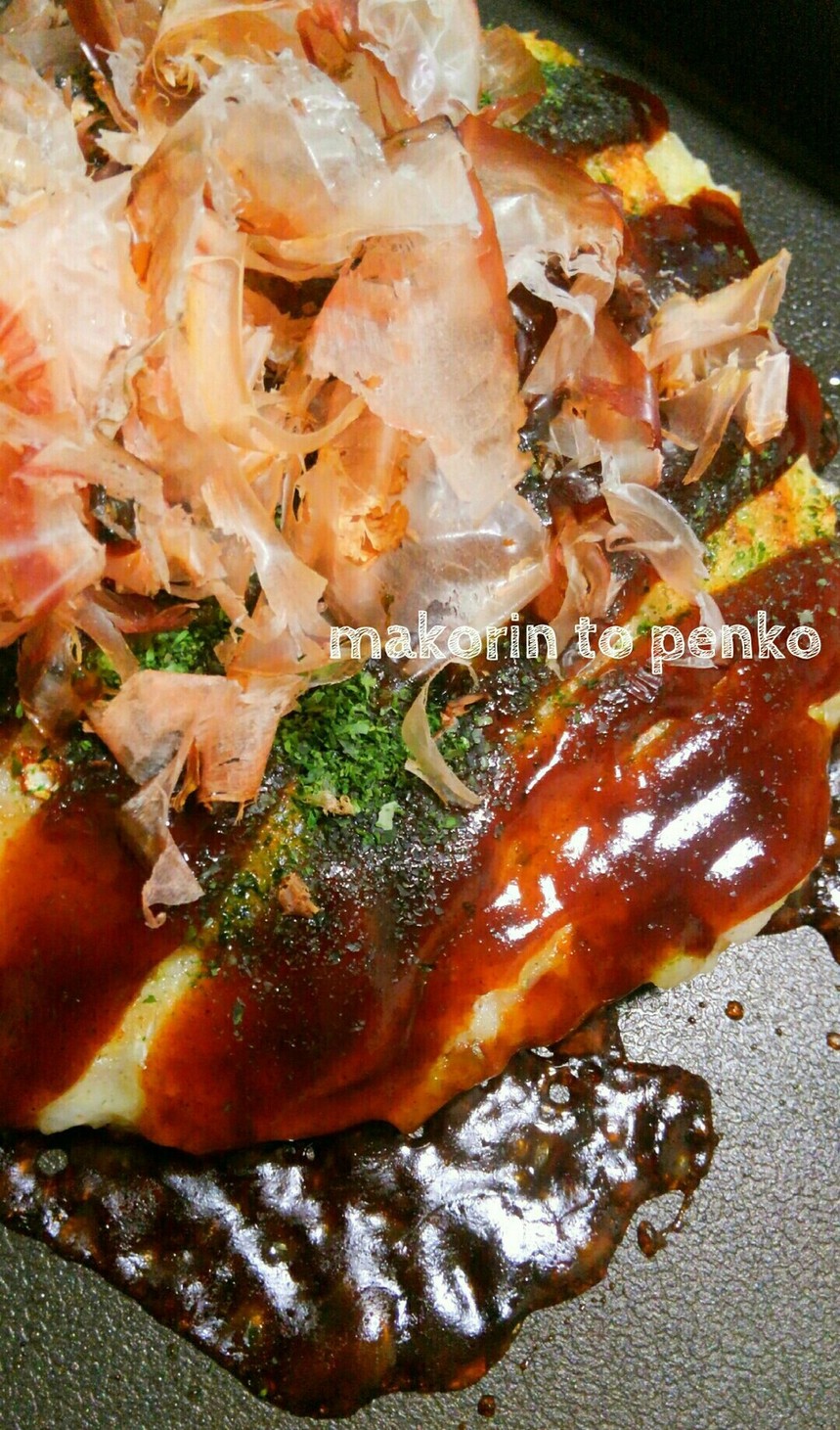 フワフワもちもち新食感＊米米お好み焼きの画像