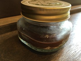 バナナとデーツのローチョコムース