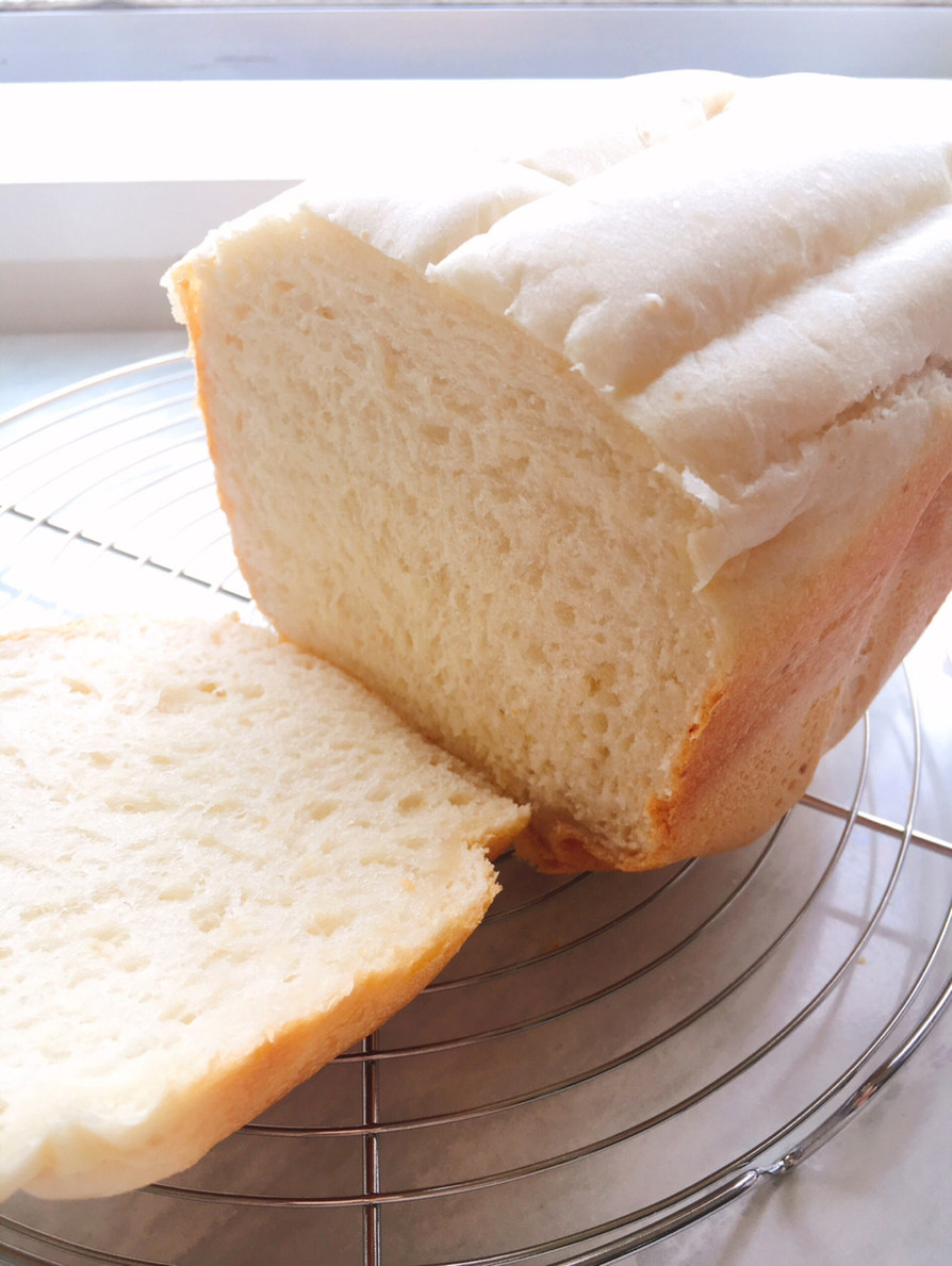 真っ白ふわふわ生クリーム食パンの画像