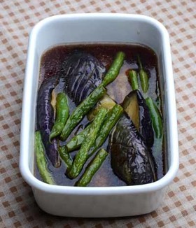 なすの揚げ煮(作り置き)
