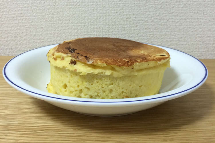 分厚いホットケーキ レシピ 作り方 By クックqt7n5g クックパッド