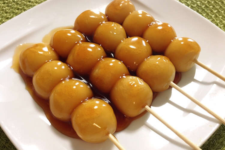 柔らかもちもち 豆腐入りのみたらし団子 レシピ 作り方 By ゆきプー クックパッド 簡単おいしいみんなのレシピが356万品