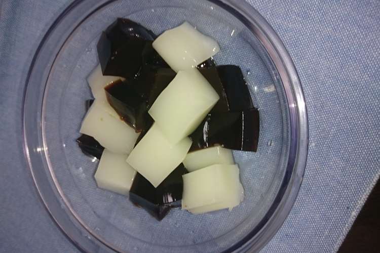 ブレンディで作るコーヒーゼリー 牛乳寒天 レシピ 作り方 By くまた クックパッド 簡単おいしいみんなのレシピが352万品