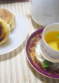 自然栽培 安納芋の渦巻き型パンケーキ
