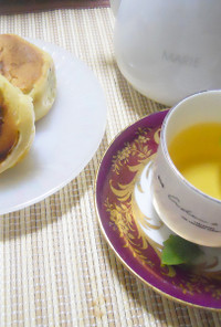 自然栽培 安納芋の渦巻き型パンケーキ