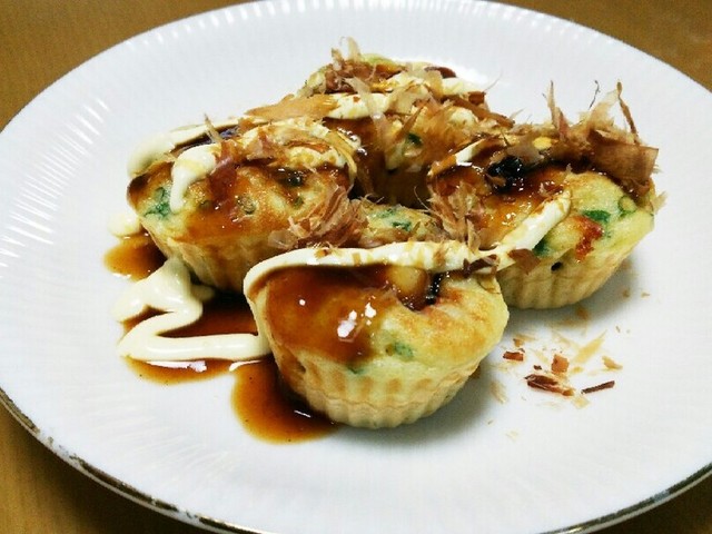 ビタントニオのカップケーキ型でたこ焼 レシピ 作り方 By Manmat クックパッド 簡単おいしいみんなのレシピが349万品