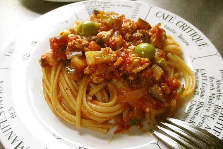 トマト缶で簡単 夏野菜たっぷりパスタ レシピ 作り方 By Toddchiku クックパッド 簡単おいしいみんなのレシピが355万品