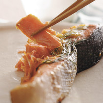 鮭のディル 味噌焼き