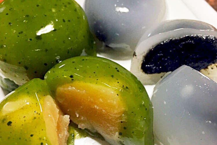 夏のひんやり和菓子の水まんじゅう レシピ 作り方 By Akeriki栄養士 クックパッド 簡単おいしいみんなのレシピが357万品