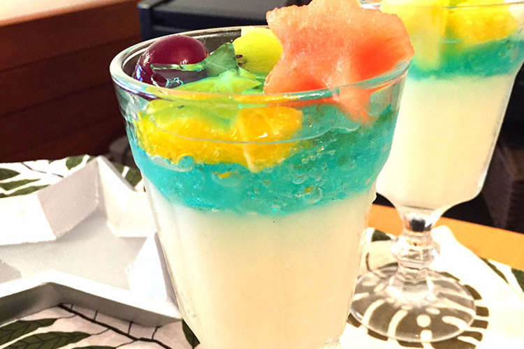 7月7日 七夕しゅわしゅわゼリー レシピ 作り方 By こどものヒトサラ クックパッド