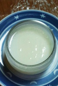 ソルティライチde杏仁豆腐風ミルクプリン