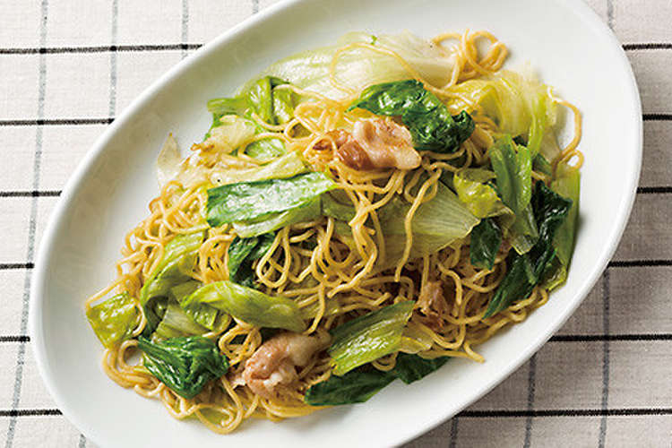 夏レタス たっぷり焼きそば レシピ 作り方 By Ja全農長野 クックパッド 簡単おいしいみんなのレシピが358万品