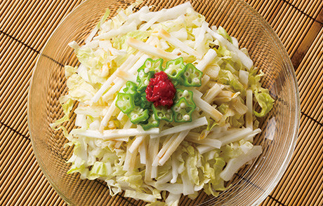 お手軽♡白菜と長芋の梅サラダの画像