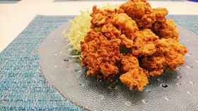 冷凍豆腐でクリスピー唐揚げ