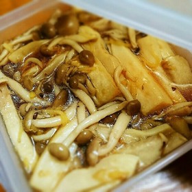 常備菜☆きのこの炒めポン酢浸し