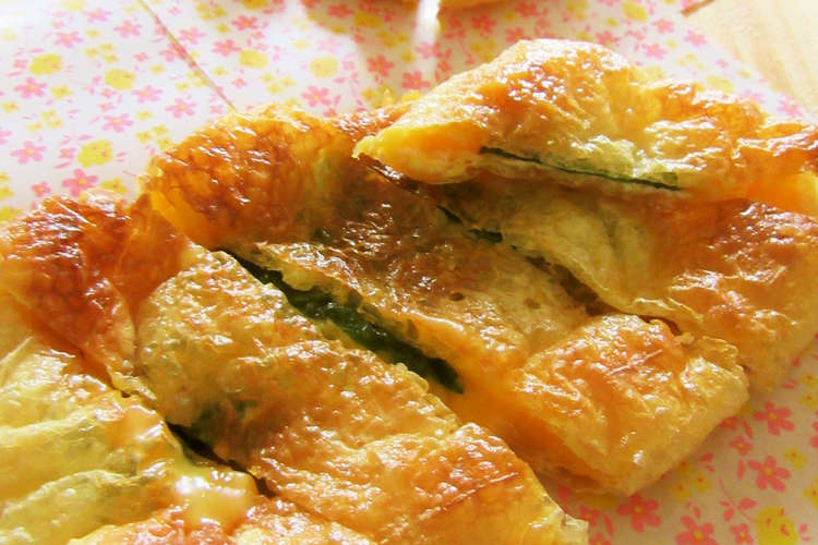 カリカリ美味 油揚げの大葉チーズ詰め焼き レシピ 作り方 By Satorisu クックパッド