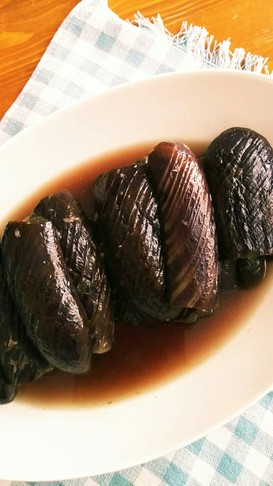 大量消費!なすの煮びたし