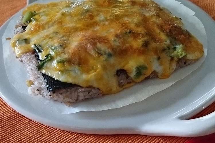 グルテンフリー ご飯ピザ レシピ 作り方 By メグ鍋 クックパッド