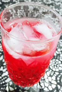 糖質制限◆赤紫蘇で濃縮シソ酢ジュース
