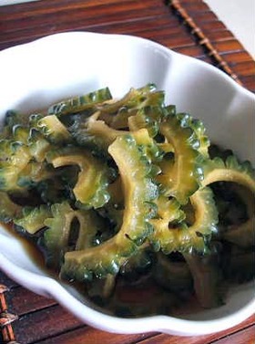 ビールおつまみあっさりゴーヤのお漬け物★