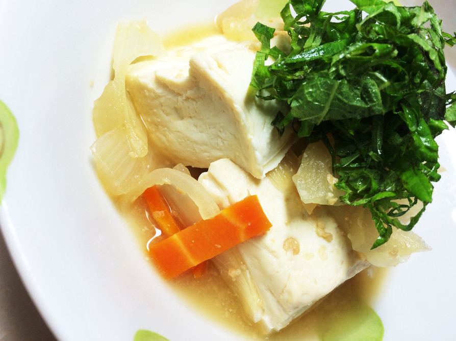 豆腐のスタミナ味噌煮の画像