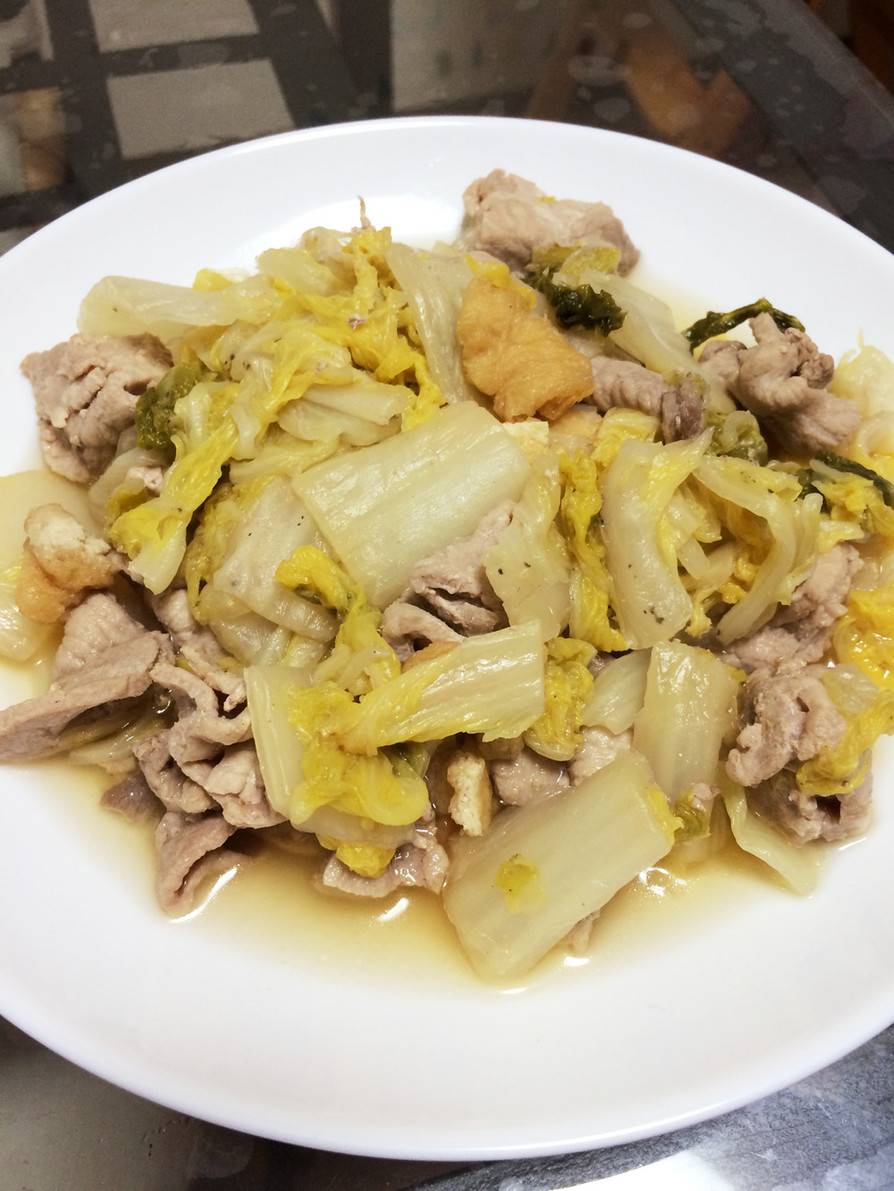 豚肉と白菜の煮物の画像
