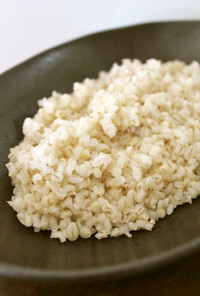 エコ♪フードコンテナーで柔らか米粒麦