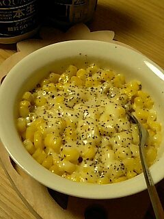 コーン大好き！おつまみに最適チーズコーン