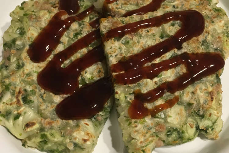 野菜嫌い対策 お好み焼き風パンケーキ レシピ 作り方 By Miko001 クックパッド 簡単おいしいみんなのレシピが375万品