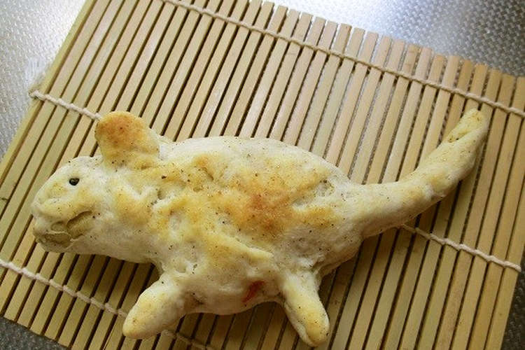 猫とびつく♪煮干し粉のおやつピザ（猫用）
