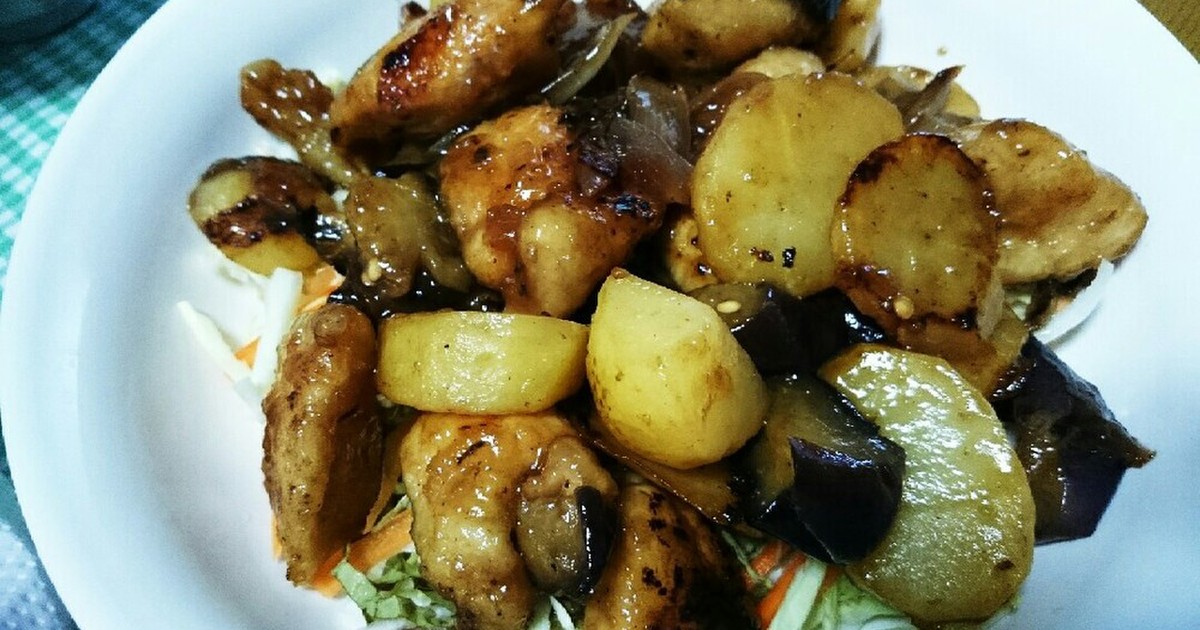 黄金色のジャガイモと玉ねぎのレシピ