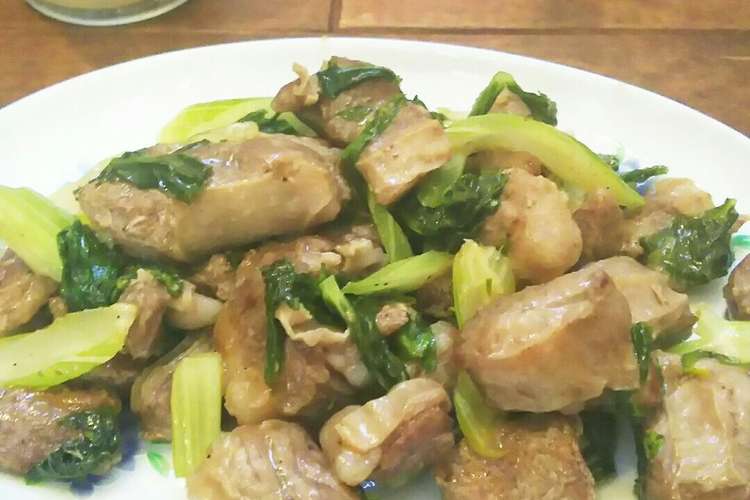 豚ハラミとセロリのさっぱり焼き レシピ 作り方 By Daeu Ma クックパッド 簡単おいしいみんなのレシピが352万品