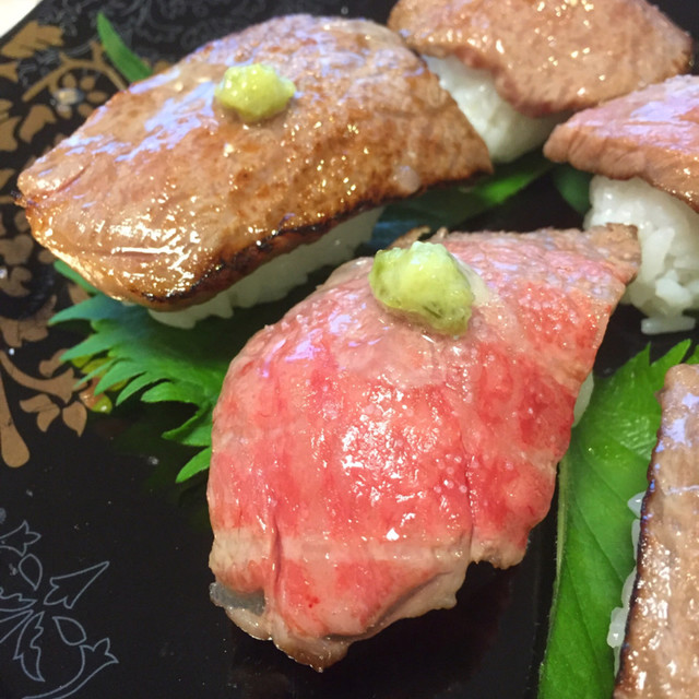 めちゃうま 贅沢和牛のお寿司 レシピ 作り方 By はまじの友達 クックパッド