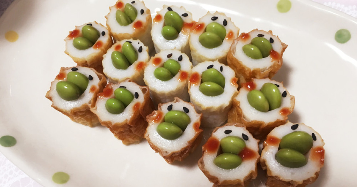 簡単 キャラおかず キャラ弁 ちくわ鳥 レシピ 作り方 By あいリーぬ クックパッド 簡単おいしいみんなのレシピが349万品