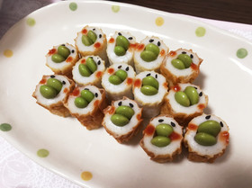 簡単!キャラおかず!キャラ弁!ちくわ鳥☆