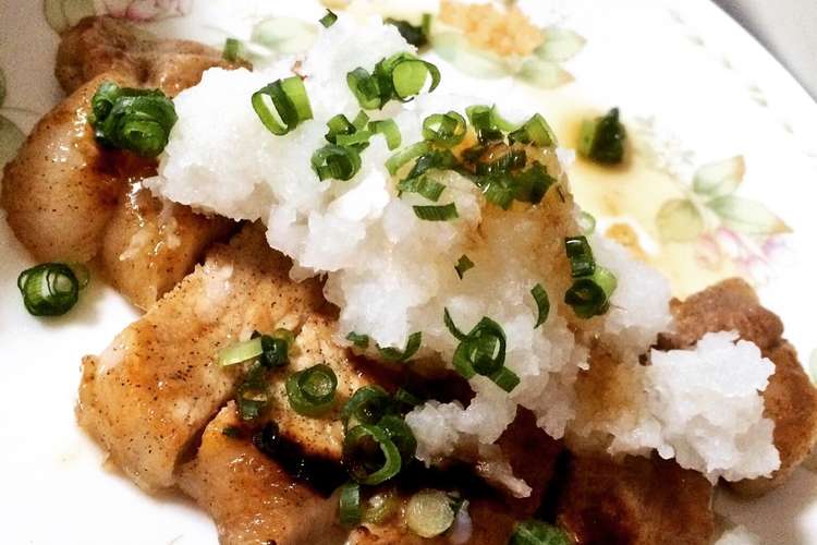 豚ロースのにんにくおろしポン酢ソテー レシピ 作り方 By ひいにゃん11 クックパッド 簡単おいしいみんなのレシピが356万品
