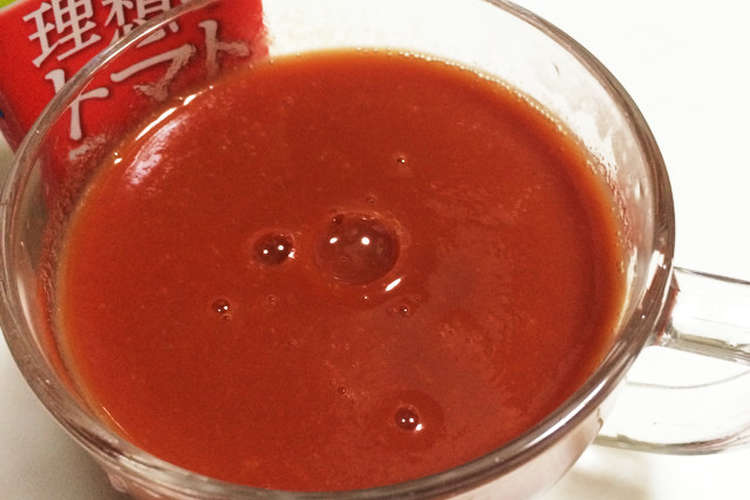 トマト好きに捧げる ホットトマトジュース レシピ 作り方 By 亜子 クックパッド