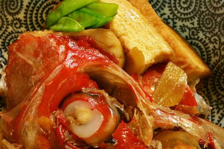 金目鯛の兜煮 レシピ 作り方 By 水玉 金魚 クックパッド 簡単おいしいみんなのレシピが353万品