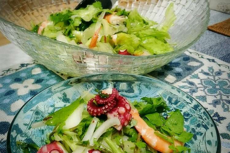 アジアンサラダ レシピ 作り方 By 料理tuberとしや クックパッド 簡単おいしいみんなのレシピが351万品