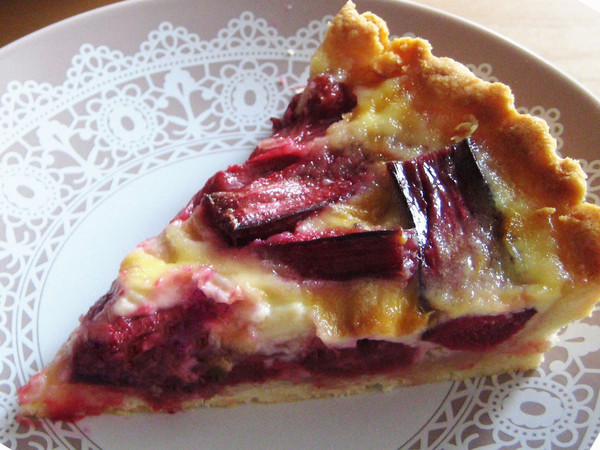 ルバーブケーキのレシピ