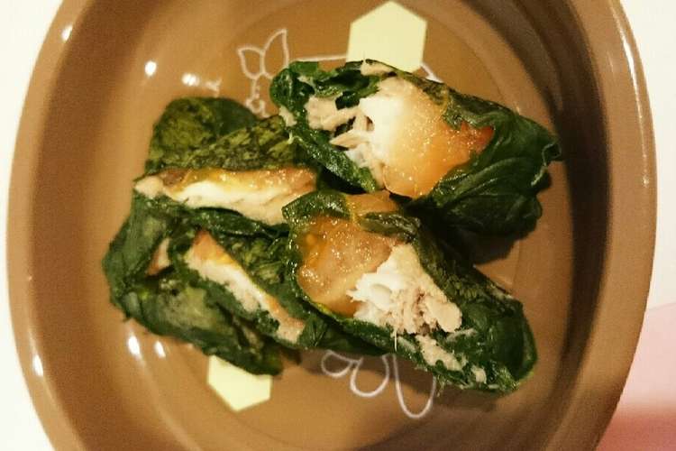 離乳食後期から ほうれん草包み レシピ 作り方 By Quuーまい クックパッド 簡単おいしいみんなのレシピが359万品