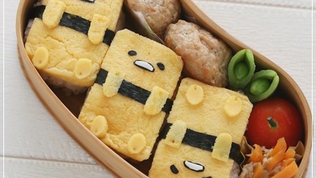 簡単かわいいキャラ弁 ぐでたま寿司 レシピ 作り方 By Momo クックパッド 簡単おいしいみんなのレシピが350万品
