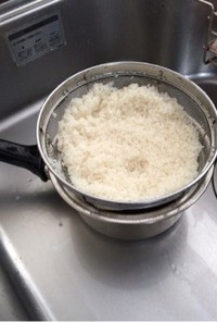 ずぼら！米のとぎ汁の取り方
