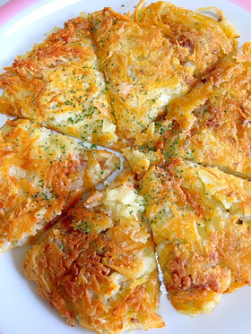 簡単なチーズ味じゃが芋ガレット