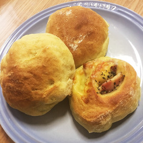 ほったらかし発酵こねない野菜ペーストパン