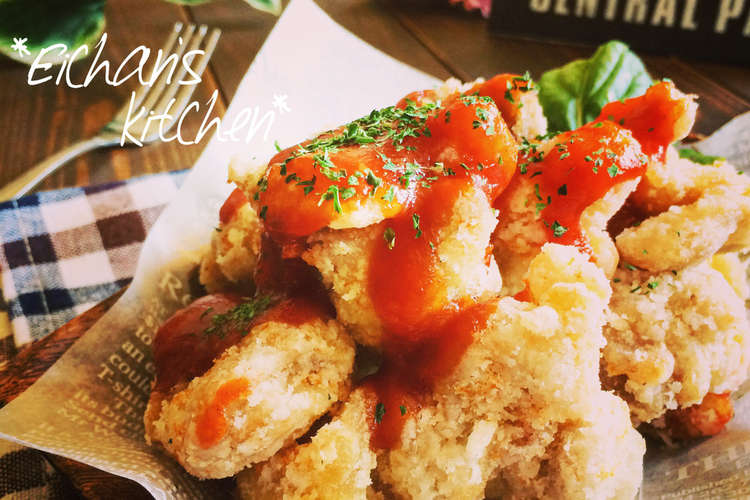 サクサク 甘辛ソースのチキン竜田 レシピ 作り方 By ぇぃchan クックパッド 簡単おいしいみんなのレシピが360万品