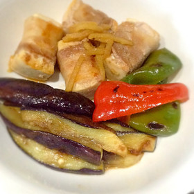 節約 カサ増し 生姜風味の肉巻き木綿豆腐