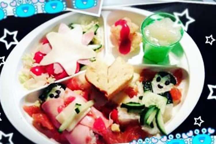 子供が喜ぶ七夕ディナープレート レシピ 作り方 By Non C Mama クックパッド 簡単おいしいみんなのレシピが349万品