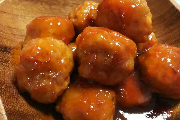 フライパンで簡単 肉団子 甘酢ダレ レシピ 作り方 By Sominemama クックパッド 簡単おいしいみんなのレシピが376万品